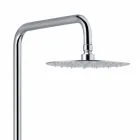 Coluna de Chuveiro Monocomando em Latão Cromado Fabricado na Itália - Padula Viadurini