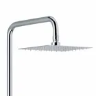 Coluna de Chuveiro Monocomando em Latão Cromado Fabricado na Itália - Padula Viadurini