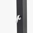 Coluna de chuveiro solar externo em aço inoxidável fabricado na Itália - Werner Viadurini