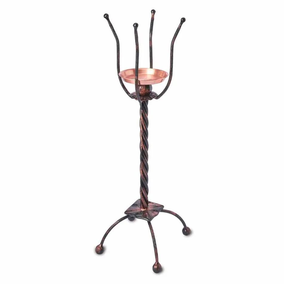 Projeto Coluna Balde de Gelo para Vinho em Cobre - Arnaldo Viadurini