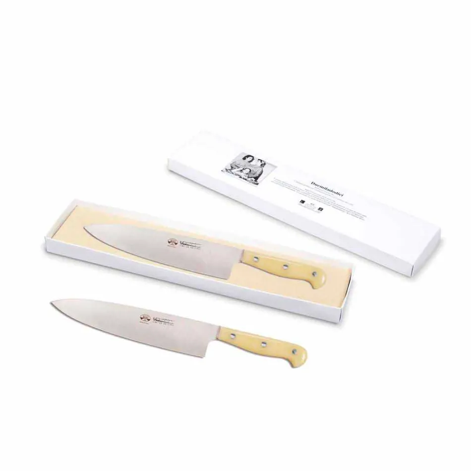 Faca de Queijo e Carne em Inox Berti Exclusiva para Viadurini - Arosio Viadurini