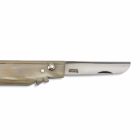Canivete Palmerino com lâmina dupla em aço artesanal feito na Itália - Merino Viadurini