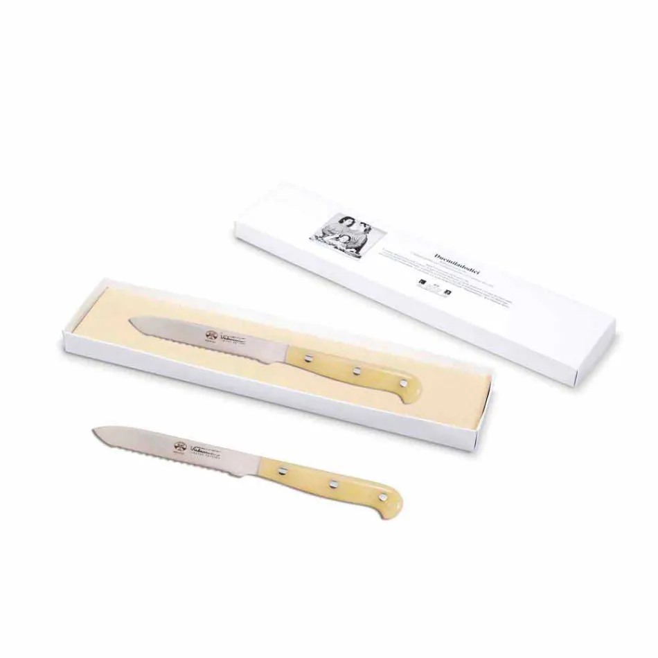 Faca Serrilhada de Tomate em Aço Inoxidável Berti Exclusiva para Viadurini-Barasso Viadurini