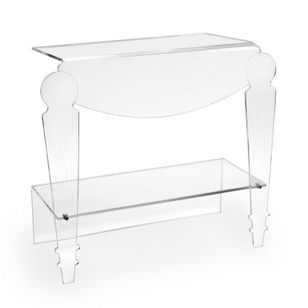 Mesa de cabeceira Artisan em Plexiglass Transparent Classic Design - Salino Viadurini