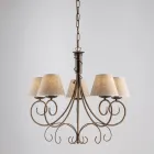 Draco, um acessório luminoso em vidro e metal, fabricado na Itália com um toque de elegância. Viadurini