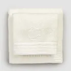 Conjunto completo de toalha de rosto e toalha de hóspedes em mistura de atoalhado e linho - Kilim Viadurini