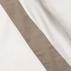 Conjunto de capa de edredom King Size em 100% algodão e 10% algodão cetim - Detalhe Viadurini