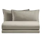 Capa de edredom dupla completa em algodão puro tingido - Delicacy Viadurini