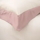 Conjunto de cama King Size em 100% algodão e 10% algodão cetim - Detalhe Viadurini