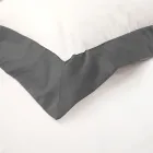 Conjunto de cama King Size em 100% algodão e 10% algodão cetim - Detalhe Viadurini