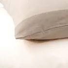 Conjunto de cama de casal em 90% algodão e 10% linho feito na Itália - Nestle Viadurini