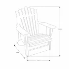 Composição 2 Móveis de Banheiro em Madeira Maciça de Teca - Solferino Viadurini