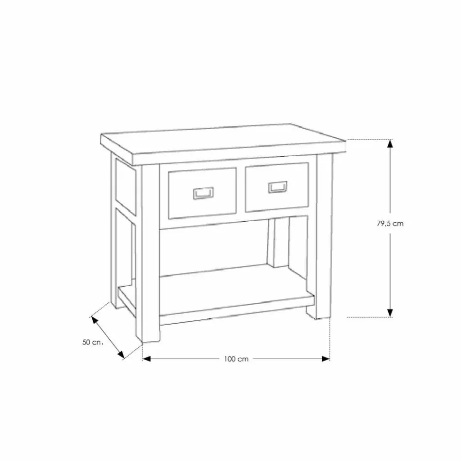 Composição 3 Móveis de Banheiro em Madeira Teca com Lavatório de Resina - Essence Viadurini