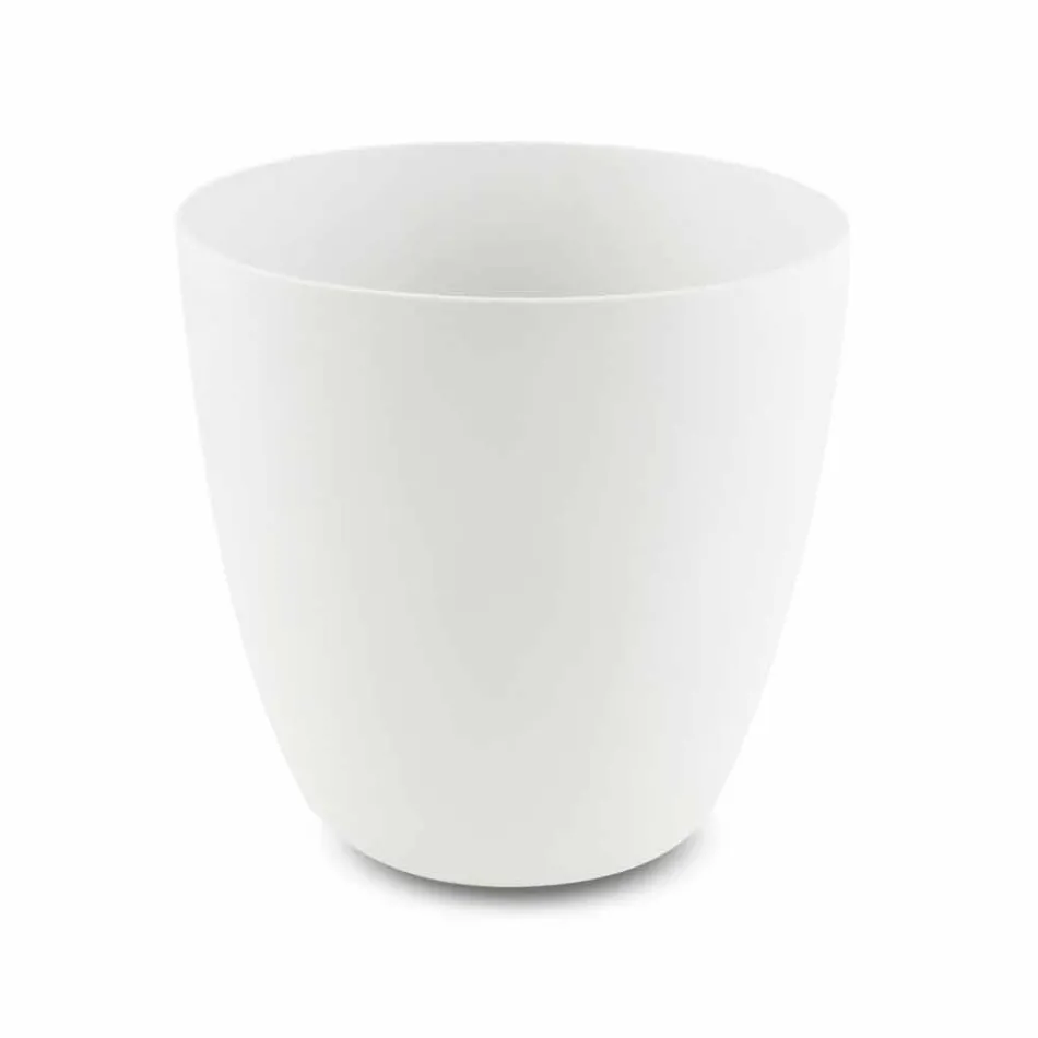 Composição 3 Móveis de Banheiro Suspensos com Lavatório de Resina Branca - Dazzle Viadurini