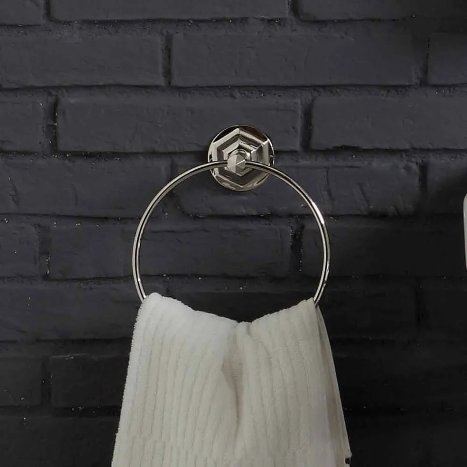 Composição de móveis de casa de banho com lavatório na estrutura metálica Viadurini