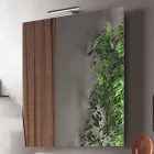 Composição de Banheiro Completo com Lavatório, Espelho e Base Made in Italy - Dream Viadurini