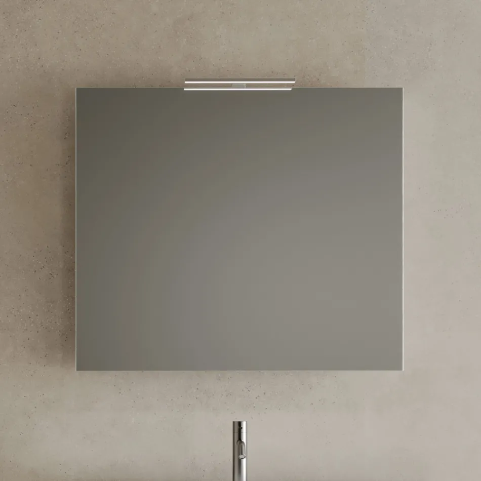 Conjunto para banheiro com base, 2 gavetas e 1 porta em carvalho - Titan Viadurini