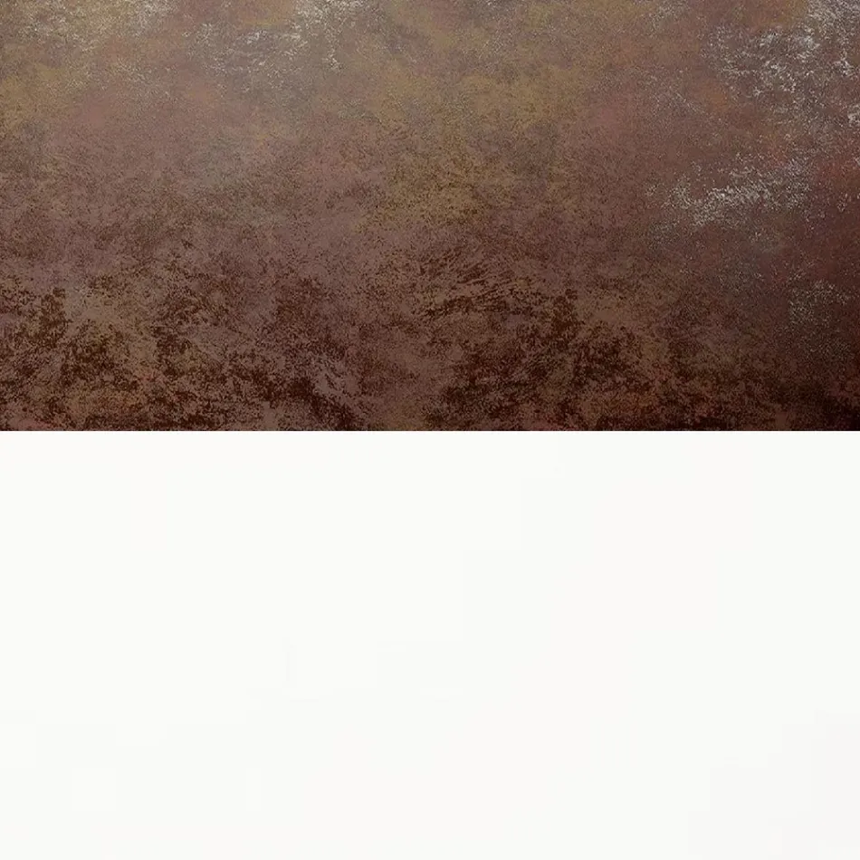 Conjunto para banheiro com 2 gavetas e 2 compartimentos abertos, espelho e pia - Magnólia Viadurini