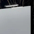 Conjunto para banheiro com 4 gavetas, 2 cubas de cerâmica e espelho - Titan Viadurini