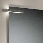 Conjunto para banheiro com gavetas, pia, espelho e armário de parede - Orione Viadurini