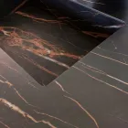 Composição para banheiro com pia Noir Desir Gres - Orione Viadurini