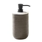 Composição de Banheiro com Armário de Teca, Espelho e Acessórios - Carolie Viadurini