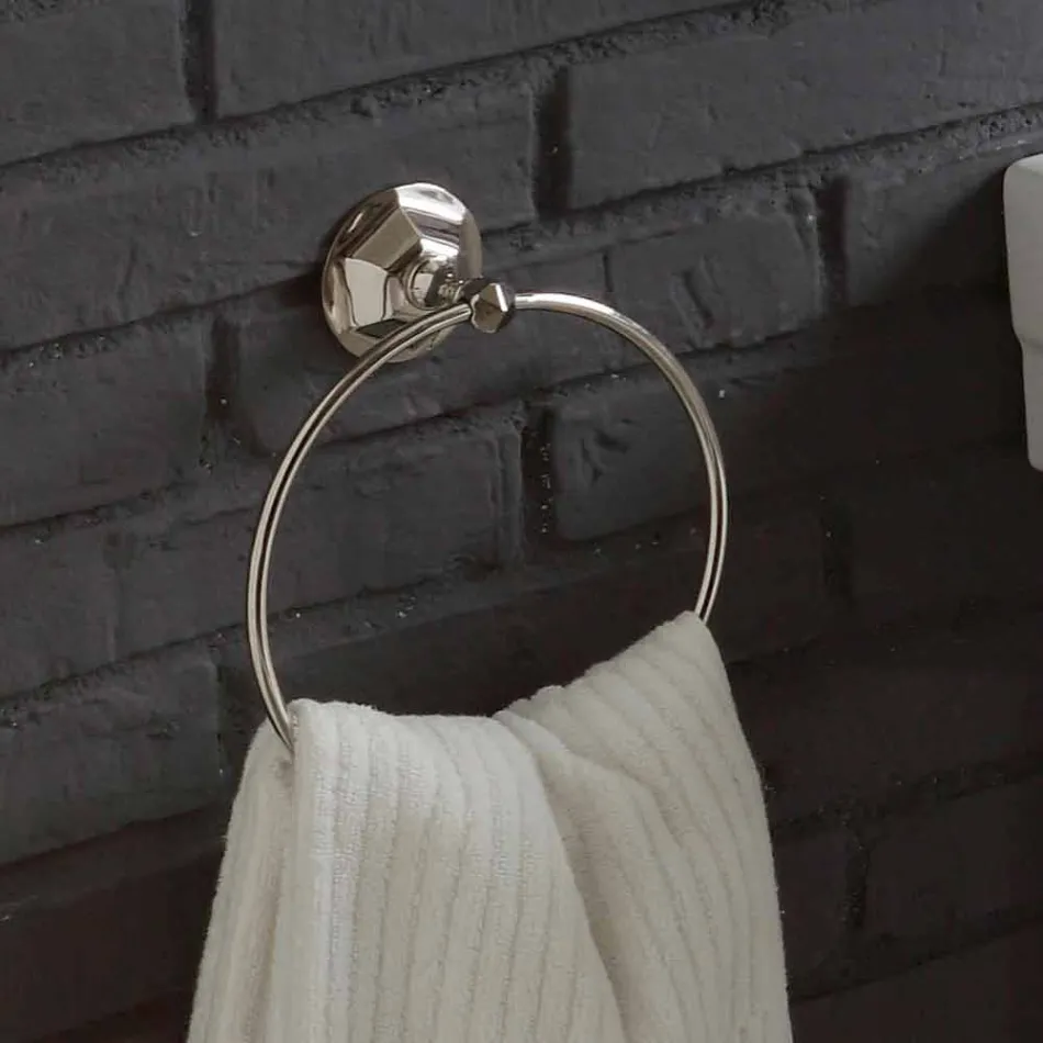 Composição de lavatório de coluna de cerâmica branca Ania Viadurini