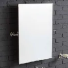 Composição de lavatório de coluna de cerâmica branca Ania Viadurini