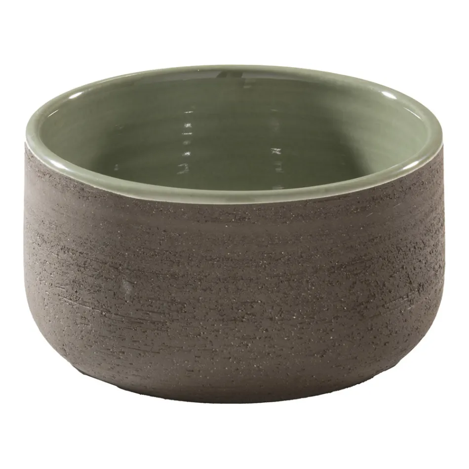 Composição de banheiro verde com armário resistente a arranhões e acessórios - Patryk Viadurini