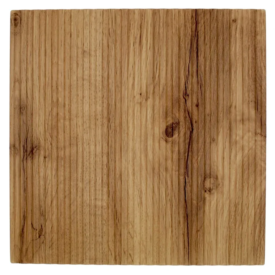 Composição de banheiro verde sálvia e carvalho cannettato fabricado na Itália - Urano Viadurini