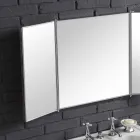 Composição com lavatório de cerâmica na coluna do século 900 Viadurini