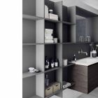 Composição de móveis de banheiro suspensos e modernos, móveis de design - Callisi12 Viadurini