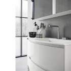 Composição de banheiro moderna e suspensa Made in Italy Design - Callisi 7 Viadurini