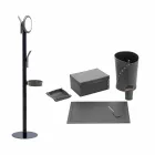 Composição do escritório de design moderno em couro fabricado na Itália - Andrea Viadurini