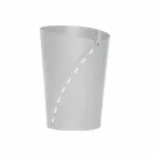 Composição moderna de escritório em couro regenerado fabricada na Itália - Meduna Viadurini