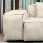 Composição de 1 Sofá, 1 Apoio de Braço e 1 Península – Bizarro Viadurini