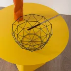 Composição de 2 Mesas de Centro Modernas em Aço Made in Italy - Poplar Viadurini