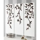 Composição de 3 Painéis Representando 3 Ramos e Folhas Made in Italy - Barney Viadurini