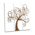 Composição de 3 Painéis Representando a Árvore da Vida Made in Italy - Eliza