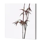 Composição de 4 Painéis com Hortênsias, Allium e Thypha Made in Italy - Cálculo Viadurini