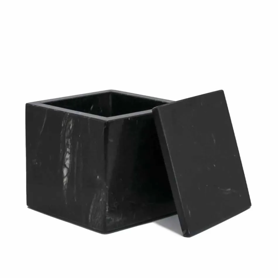 Composição dos acessórios para banheiros de mármore fabricados na Itália, 4 peças - Deano Viadurini