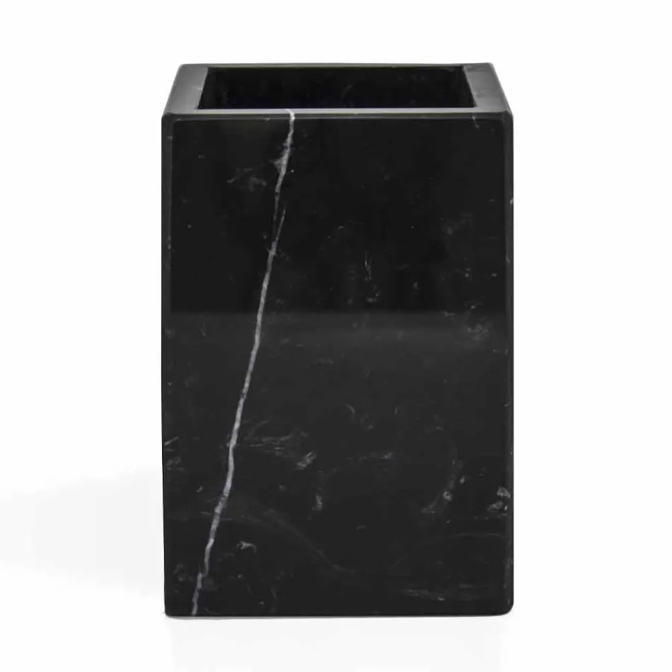 Composição dos acessórios para banheiros de mármore fabricados na Itália, 4 peças - Deano Viadurini