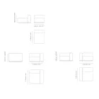 Composição de Sofá Outdoor Made in Italy - Bahias Viadurini