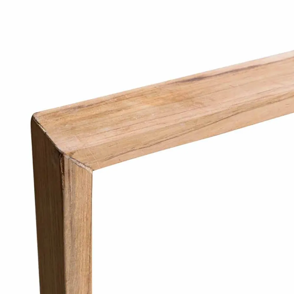 Composição de Móveis de Banheiro em Teca Sólida de Design Moderno - Azina Viadurini