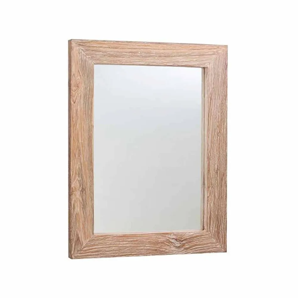 Composição de móveis de banheiro modernos em madeira maciça de teca - penico Viadurini