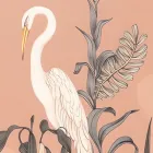 Composição de Painéis de Madeira com Estampa Tropical Fabricado na Itália - Haiti Viadurini