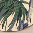 Composição de Pinturas em Madeira com Estampa Tropical Fabricadas na Itália - Jamaica Viadurini