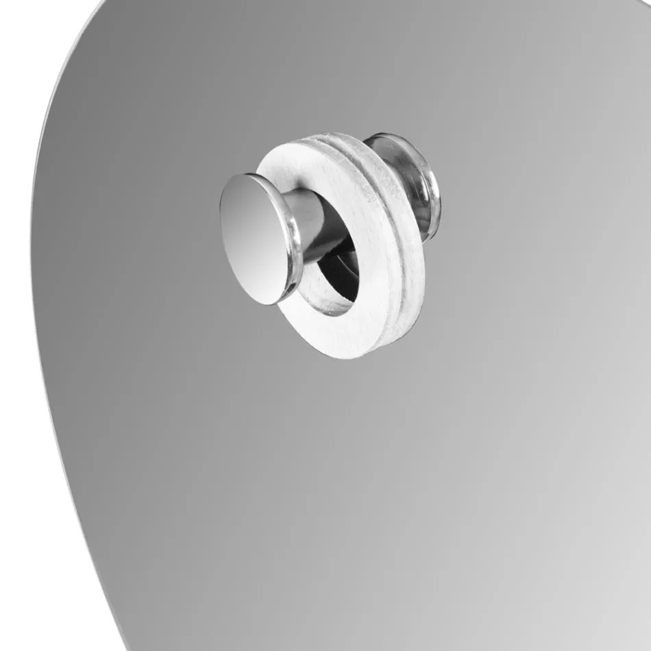 Composição de Armário de Banheiro Branco com Espelho e Acessórios Incluídos - Carolie Viadurini