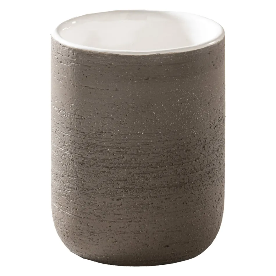 Composição de Armário de Banheiro Branco com Espelho e Acessórios Incluídos - Carolie Viadurini