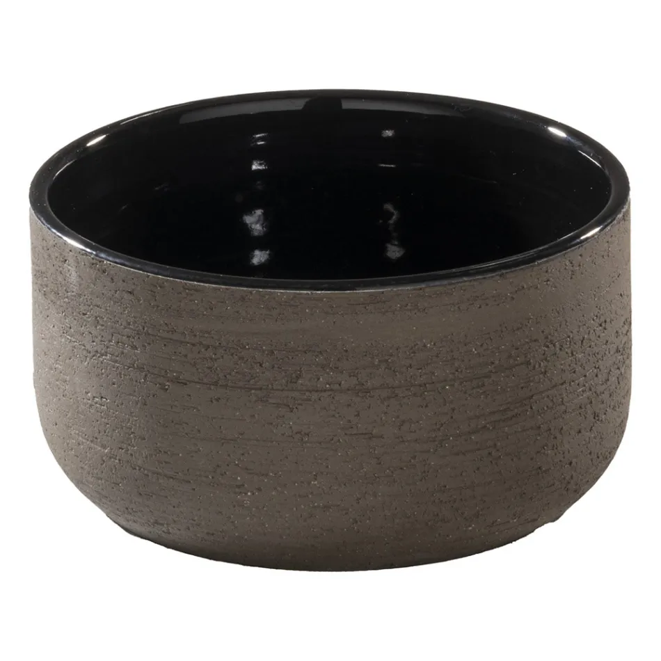 Composição de armário de banheiro preto com prateleira grande e acessórios - Patryk Viadurini